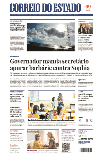 Correio do Estado - Edição de 10 de fevereiro de 2023