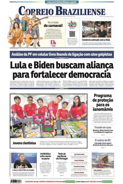 Correio Braziliense - Edição de 10 de fevereiro de 2023