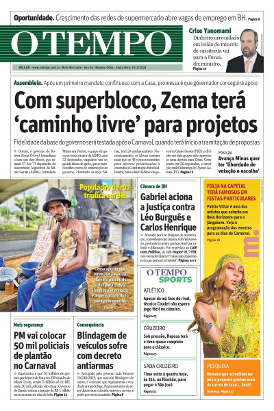 O TEMPO - Edição de 10 de fevereiro de 2023