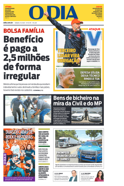 O DIA - Edição de 11 de Fevereiro de 2023