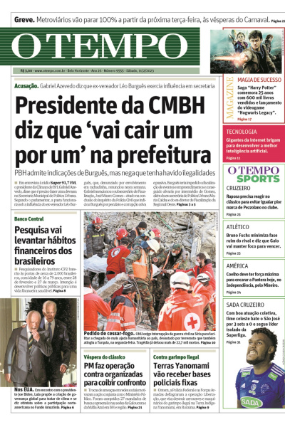 O TEMPO - Edição de 11 de fevereiro de 2023