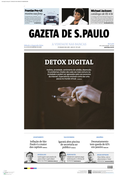 Gazeta de S. Paulo - Edição de 13 de Fevereiro de 2023