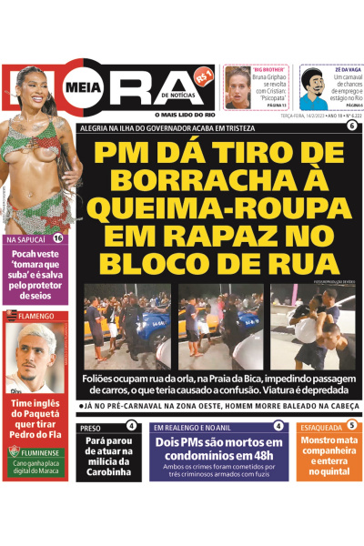 Meia Hora - Edição de 14 de fevereiro de 2023