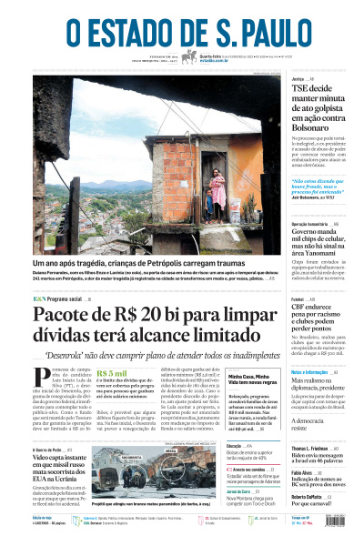 Estadão - Edição de 15 de Fevereiro de 2023