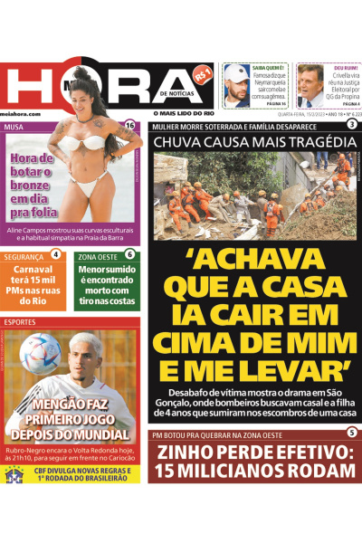 Meia Hora - Edição de 15 de fevereiro de 2023