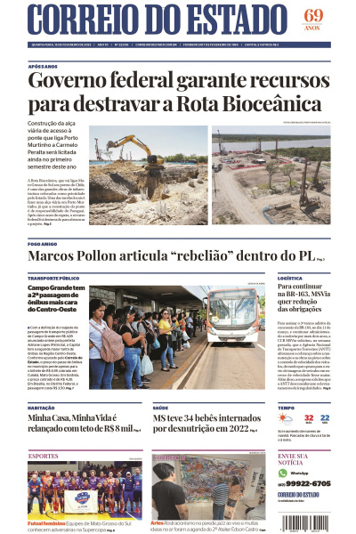 Correio do Estado - Edição de 15 de fevereiro de 2023