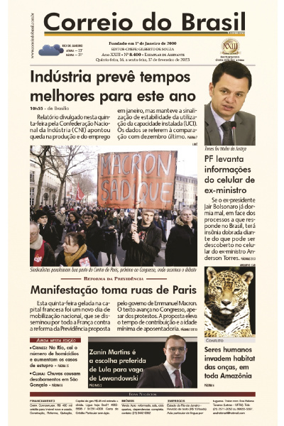 Correio do Brasil – Edição de 16 a 17 de fevereiro de 2023