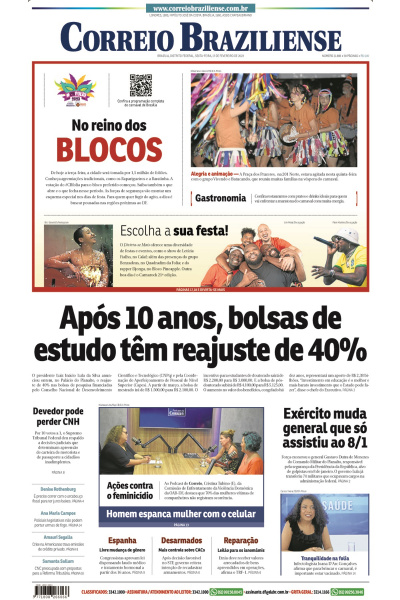 Correio Braziliense - Edição de 17 de fevereiro de 2023