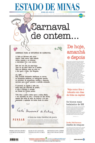 Estado de Minas - Edição de 17 de fevereiro de 2023