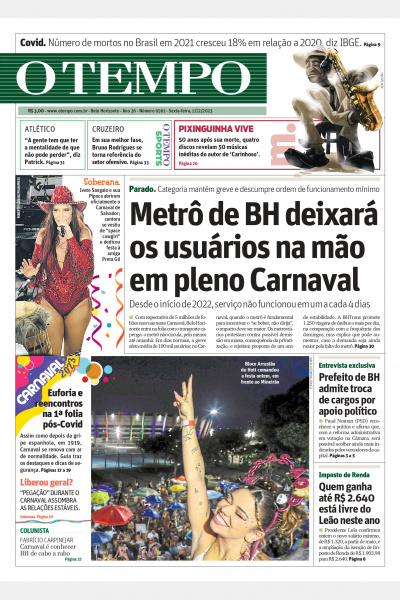 O TEMPO - Edição de 17 de fevereiro de 2023