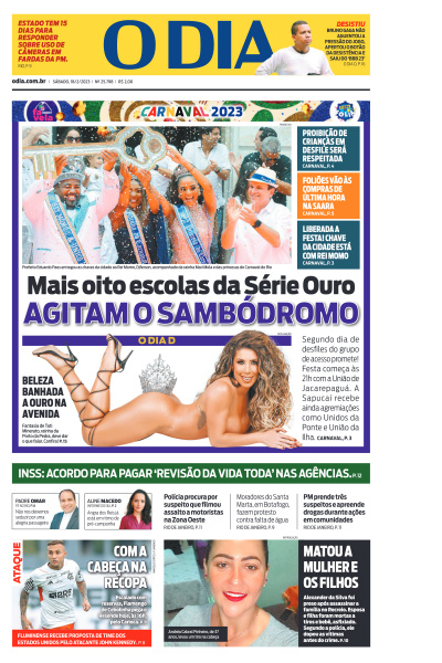 O DIA - Edição de 18 de Fevereiro de 2023