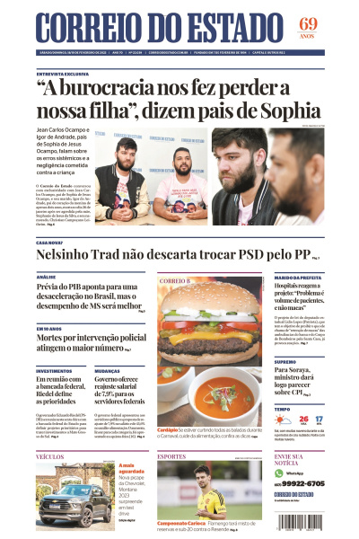 Correio do Estado - Edição de 18 a 19 de fevereiro de 2023