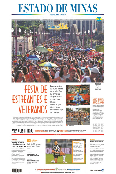 Estado de Minas - Edição de 20 de fevereiro de 2023