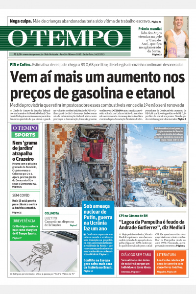 O TEMPO - Edição de 24 de fevereiro de 2023