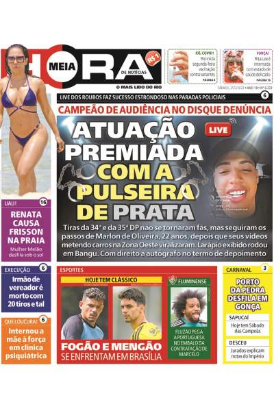 Meia Hora - Edição de 25 de fevereiro de 2023