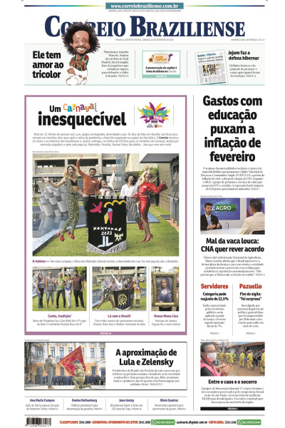 Correio Braziliense - Edição de 25 de fevereiro de 2023