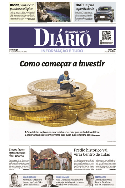 Diário do Litoral – Edição de 26 de fevereiro de 2023