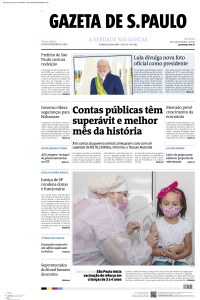 Gazeta de S. Paulo - Edição de 28 de Fevereiro de 2023
