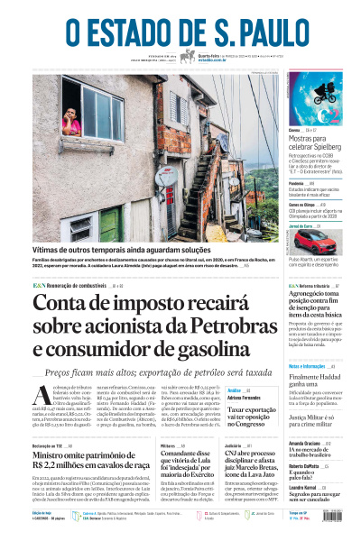 Estadão - Edição de 01 de Março de 2023