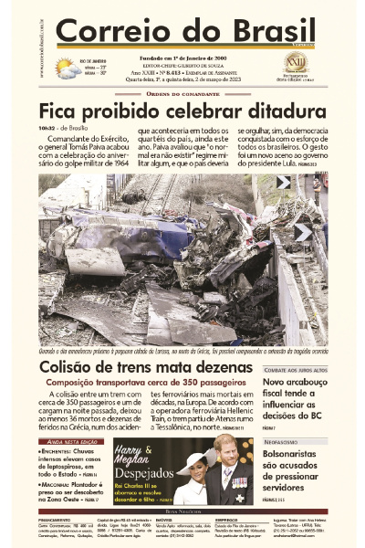 Correio do Brasil – Edição de 01 a 02 de março de 2023