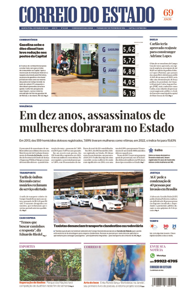 Correio do Estado - Edição de 02 de março de 2023