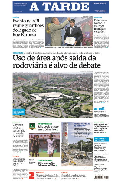 A TARDE - Edição de 02 de março de 2023
