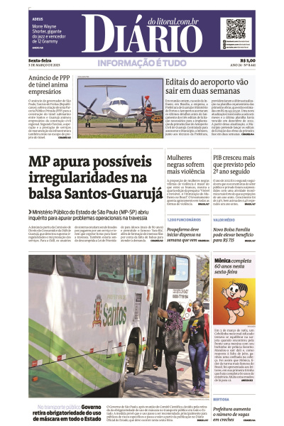 Diário do Litoral – Edição de 03 de março de 2023