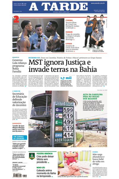 A TARDE - Edição de 03 de março de 2023