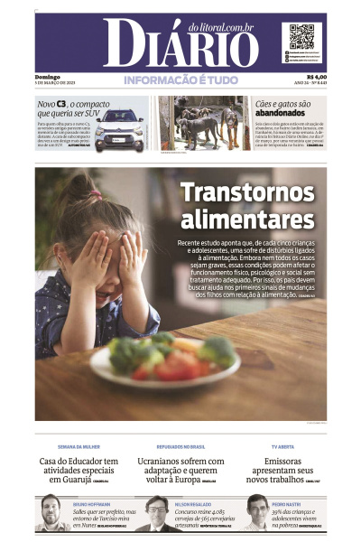 Diário do Litoral – Edição de 05 de março de 2023