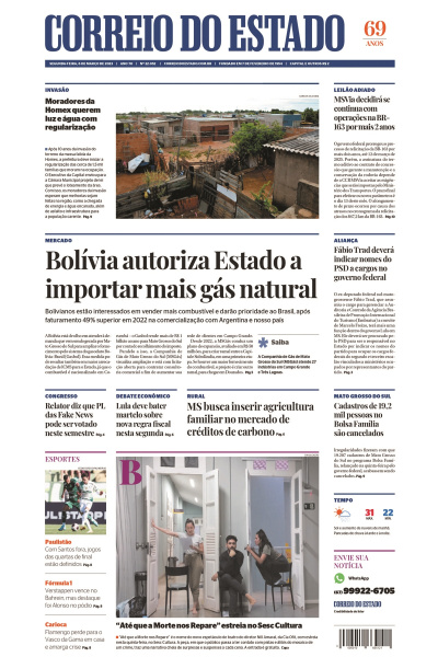 Correio do Estado - Edição de 06 de março de 2023