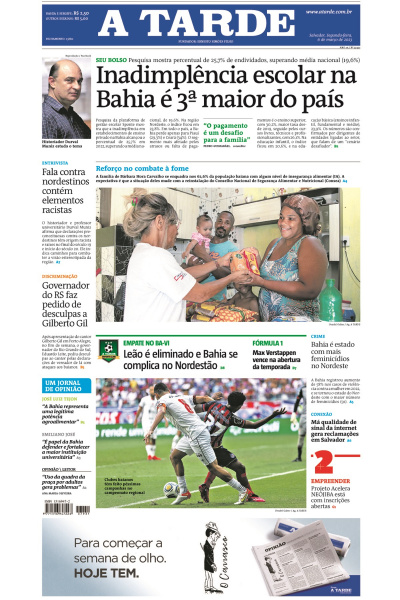 A TARDE - Edição de 06 de março de 2023