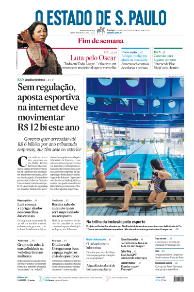 Estadão - Edição de 12 de Março de 2023