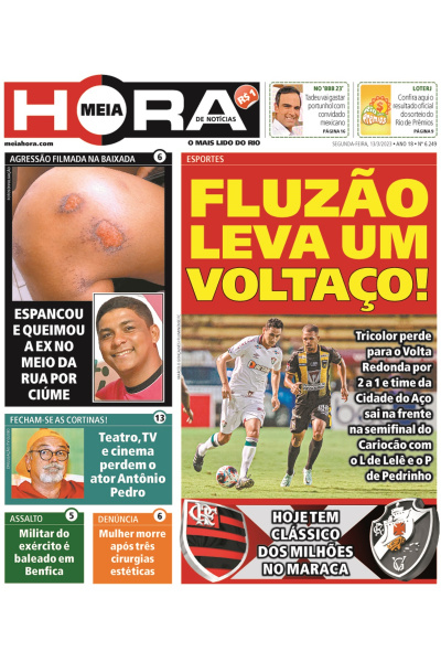 Meia Hora - Edição de 13 de março de 2023