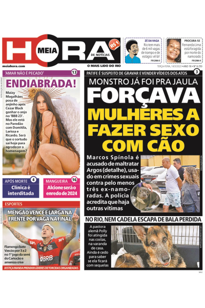 Meia Hora - Edição de 14 de março de 2023