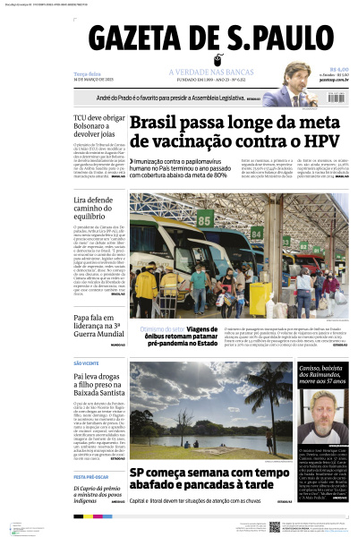 Gazeta de S. Paulo - Edição de 14 de Março de 2023