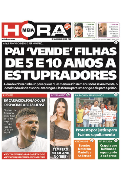 Meia Hora - Edição de 15 de março de 2023