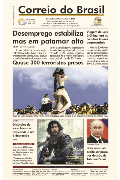 Correio do Brasil – Edição de 17 e 20 de março de 2023