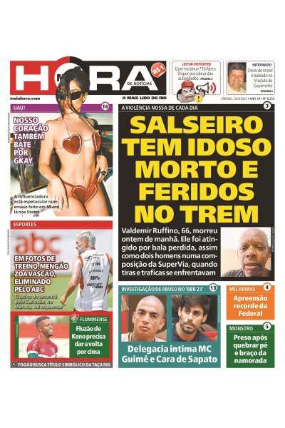 Meia Hora - Edição de 18 de março de 2023