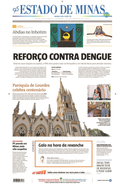 Estado de Minas - Edição de 18 de março de 2023