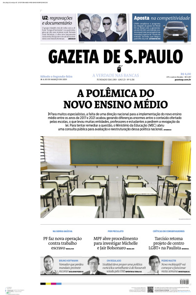 Gazeta de S. Paulo - Edição de 20 de Março de 2023