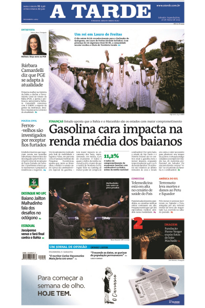 A TARDE - Edição de 20 de março de 2023