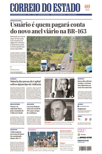 Correio do Estado - Edição de 22 de março de 2023