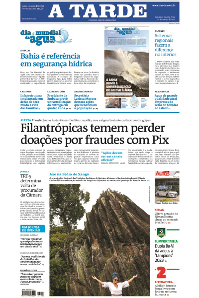 A TARDE - Edição de 22 de março de 2023