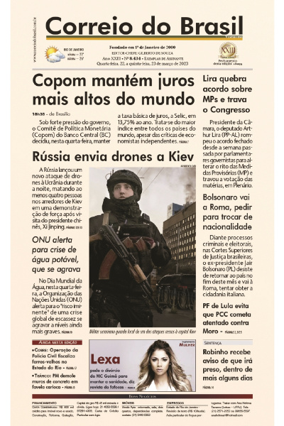 Correio do Brasil – Edição de 22 e 23 de março de 2023