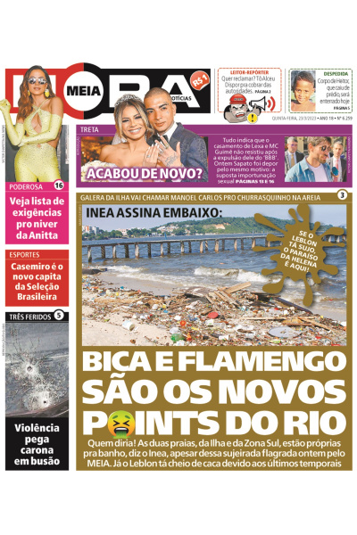 Meia Hora - Edição de 23 de março de 2023