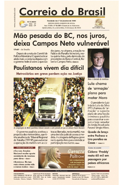 Correio do Brasil – Edição de 23 e 24 de março de 2023