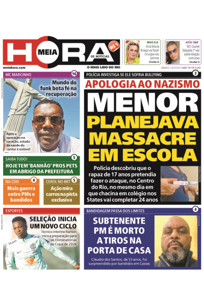 Meia Hora - Edição de 25 de março de 2023