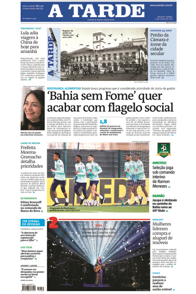 A TARDE - Edição de 25 de março de 2023