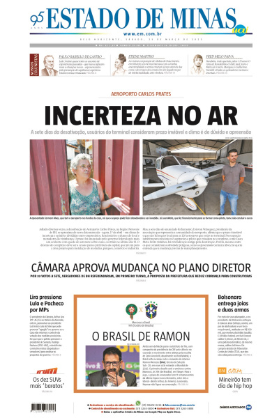 Estado de Minas - Edição de 25 de março de 2023