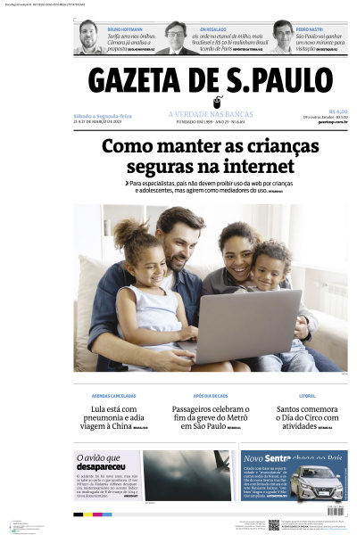 Gazeta de S. Paulo - Edição de 26 de Março de 2023